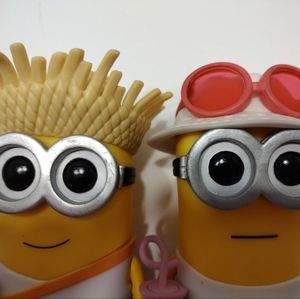 Funko pop minions tourist Dave and Jerry Despicable Me 3